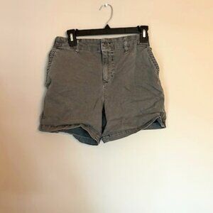Old Navy Cotton Everyday Gray Washed Short Small